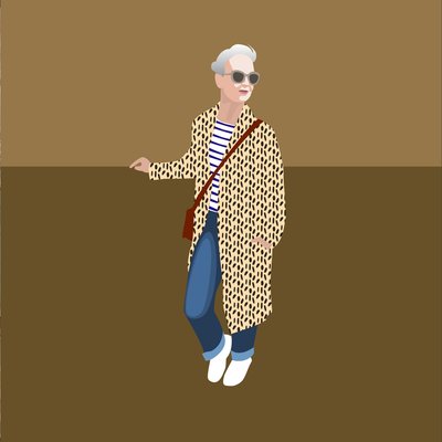 Portrait of Alyson Walsh, Founder of ThatsNotMyAge by Claire Huntley