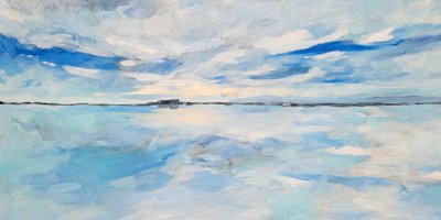 Calm Sky Reflection by Claire Whitehead