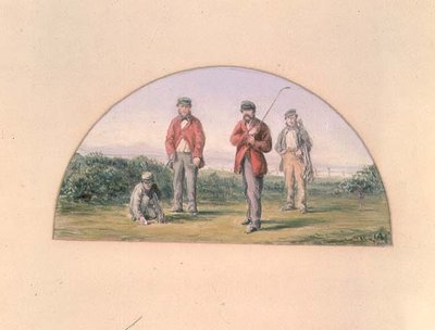 Oil Study for Frontispiece of R. Clark