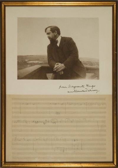 Manuscript page of music for 