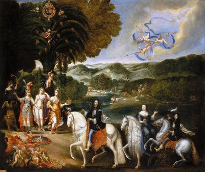 Allegory of the Treaty of the Pyrenees by Claude Deruet