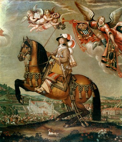 Equestrian Portrait of Alberte Barbe d