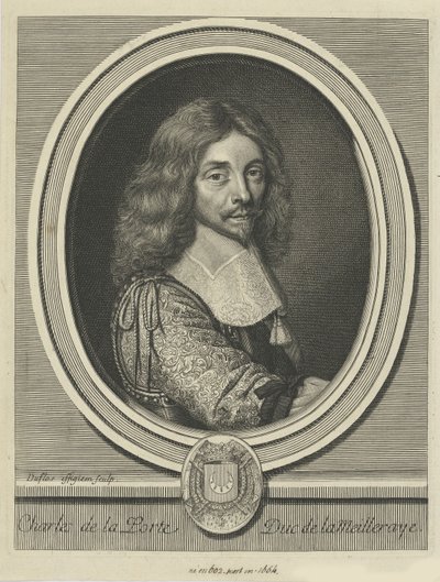 Charles de la Porte, Duc de la Meilleraye by Claude Duflos