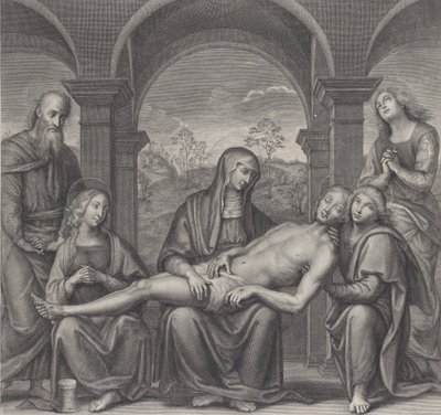 Christ in the Tomb, Resting Across the Virgin