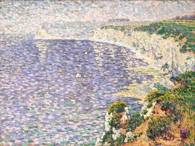 A View Of The Cliffs At Etretat by Claude Emile Schuffenecker