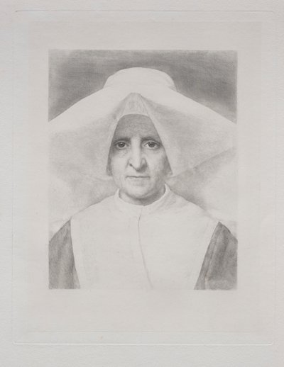 Sister Rosalie, Front View by Claude Ferdinand Gaillard