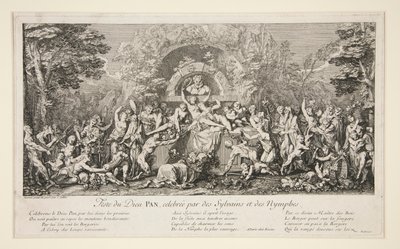 Festival of the God Pan by Claude Gillot