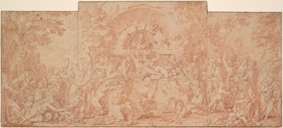 Study for Festival of the God Pan by Claude Gillot