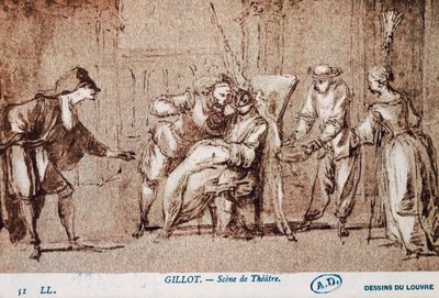 Theatre performance by Claude Gillot