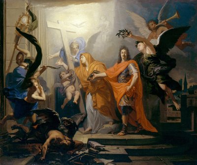 The Restoration of the Catholic Religion in Strasbourg by Claude Guy Halle