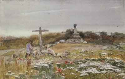 At the Crossroads by Claude Hayes