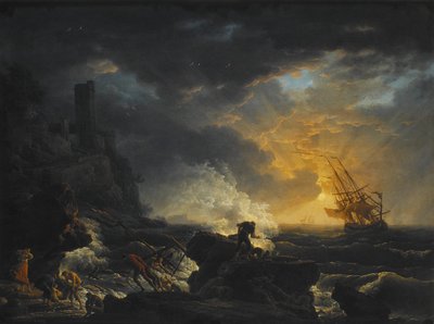 Shipwreck by Claude Joseph Vernet