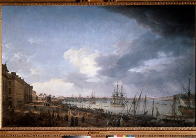 The Port of Bordeaux by Claude Joseph Vernet