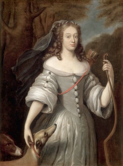 Louise de La Baume Le Blanc, Duchess of La Vallière by Claude Lefebvre