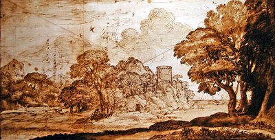 Enchanted Castle by Claude Lorrain