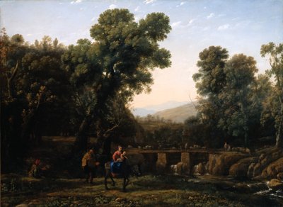 The Flight into Egypt by Claude Lorrain (1600 82)