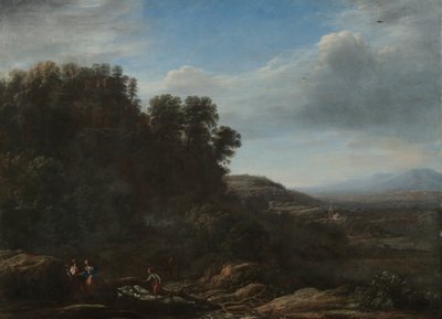 Italian Landscape by Claude Lorrain (1600 82)