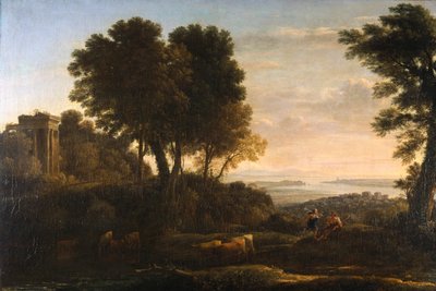 Landscape with Mercury and Battus by Claude Lorrain