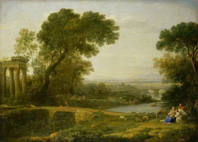 The Rest on the Flight into Egypt by Claude Lorrain