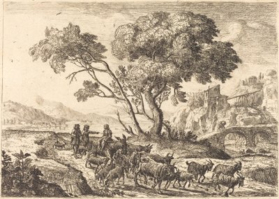 Departure for the Fields by Claude Lorrain