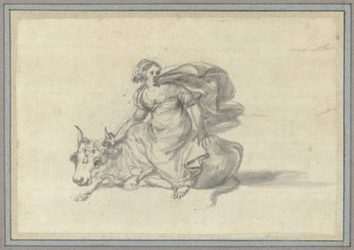 Europa on the Bull (Studies of Animals from the Animal Album) by Claude Lorrain