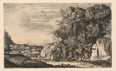 Flight into Egypt by Claude Lorrain