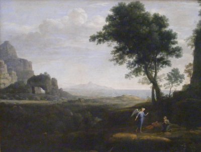 Hagar and Ishmael in the Desert by Claude Lorrain
