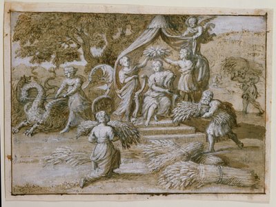 Homage to Ceres by Claude Lorrain