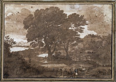 Landscape by Claude Lorrain