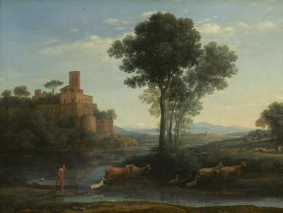 Landscape with the Voyage of Jacob by Claude Lorrain