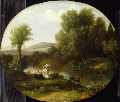 Rest on the Flight into Egypt by Claude Lorrain