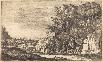 The Flight into Egypt by Claude Lorrain