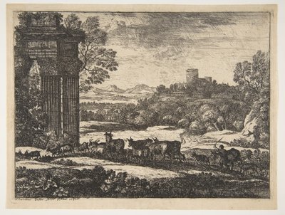 The Herd Returning in Stormy Weather, ca. 1650-51 by Claude Lorrain