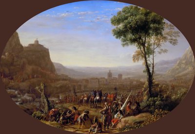The Pass of Susa Taken by Louis XIII in 1629 by Claude Lorrain