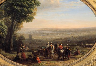 The siege of La Rochelle by Louis XIII by Claude Lorrain