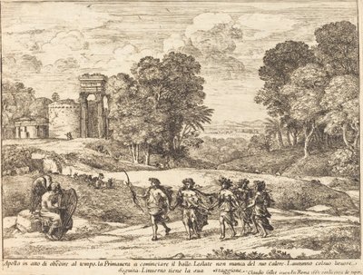 Time, Apollo, and the Seasons by Claude Lorrain