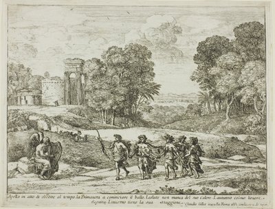 Time, Apollo and the Seasons by Claude Lorrain