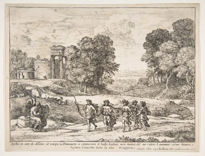 Time, Apollo and the Seasons by Claude Lorrain