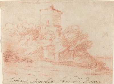 Torione Anticho Fori di Roma by Claude Lorrain