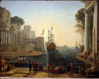 Ulysse presents Chryseis to his father by Claude Lorrain
