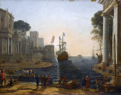 Ulysses Returns Chryseis to Her Father by Claude Lorrain
