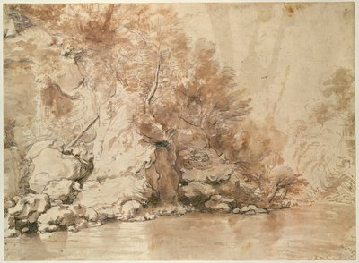 A Study for a Landscape by Claude Lorrain