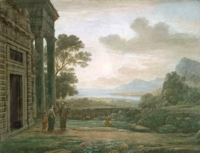 The Expulsion of Hagar by Claude Lorrain