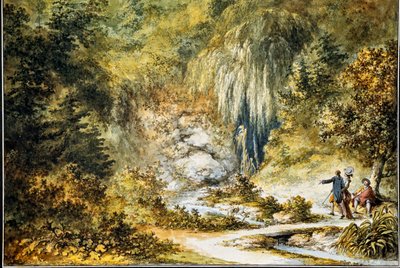 View of the garden, from 