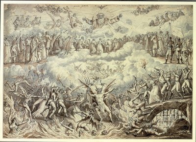 A Royalist Allegory by Claude Louis Desrais