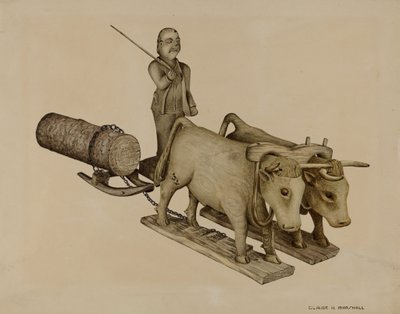 Log-Hauling by Claude Marshall