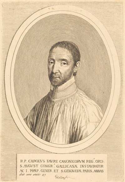 Charles Favre by Claude Mellan