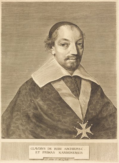 Claude de Rebe by Claude Mellan