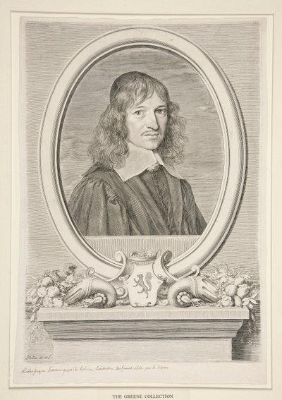 Nicholas Fouquet, Viscount of Melun and of Vaux (1615-1680) by Claude Mellan