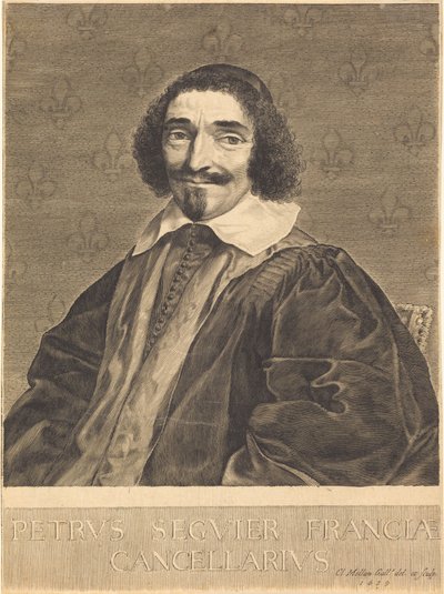 Pierre Séguier by Claude Mellan